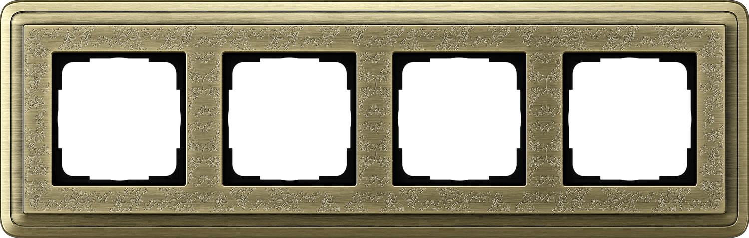 0214661 Рамка 4-гн ClassiX Art, бронза/бронза - Зображення 1