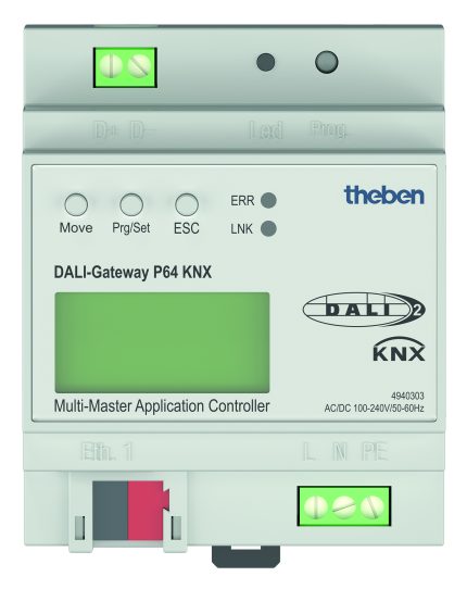 4940303 DALI Gateway P64 KNX