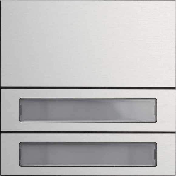 5532926 Кнопковий модуль виклику 2-м System 106, алюміній - Зображення 1