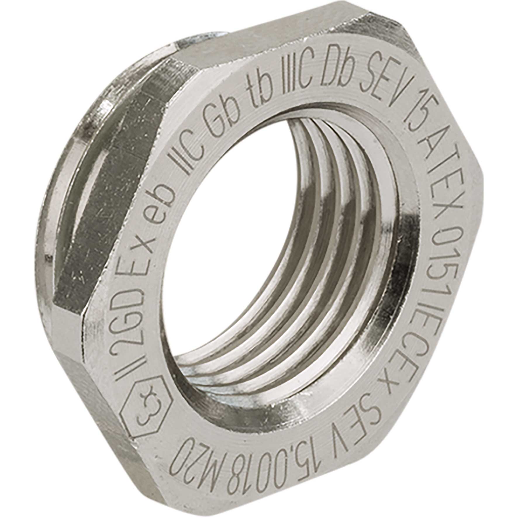 EX3500.25.20 EX3500.48.40 Reduktion Messing Pg48 - M40x1.5 - Зображення 1