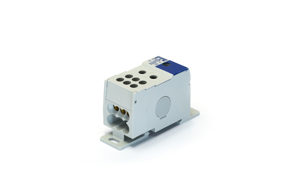 38032N 38032N Distribution block 1 pole blue 285A 7 connections - Зображення 1
