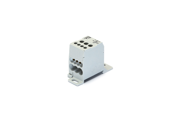 38049 38049 Distribution block 1 pole grey 100A 7 connections - Зображення 1