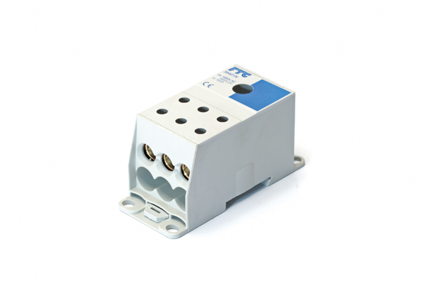 38401N 38401N Distribution block 1 pole blue 600A 16 connections - Зображення 1