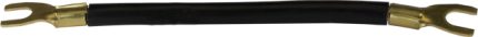 880 Cable connection 6sqmm 125mm black fork lug M6