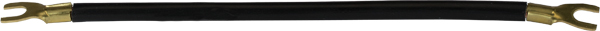 883 883 Cable connection 6sqmm 260mm black fork lug M6 - Зображення 1