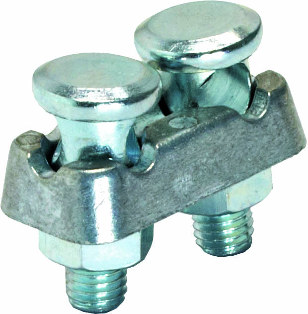 942 942 Connection terminal for earthing electrodes for 2 round conductors - Зображення 1