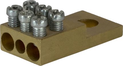 KNDB1316 3 pole Klemme 25sqmm for NH fuses clamp screw