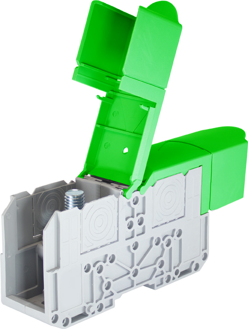 STI150PE STI150PE Stud terminal 150sqmm green / M12 / 309A / 19Nm - Зображення 1
