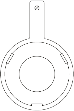 FDK:083G3259 Acc. MAG1100 DN25 Grounding ring...