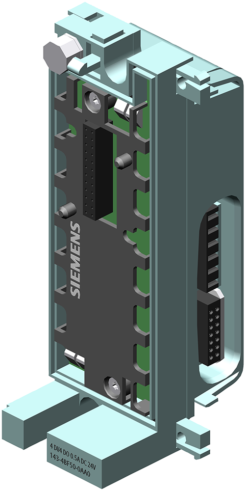 g_st7_xx_872p 6ES7143-4BF50-0AA0 ET 200pro, EM 4DI / 4DO DC 24V, ... - Зображення 1