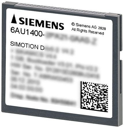 6AU1400-2QA20-0AA0 SIMOTION D, CF CARD 2 GB für D4X5-2