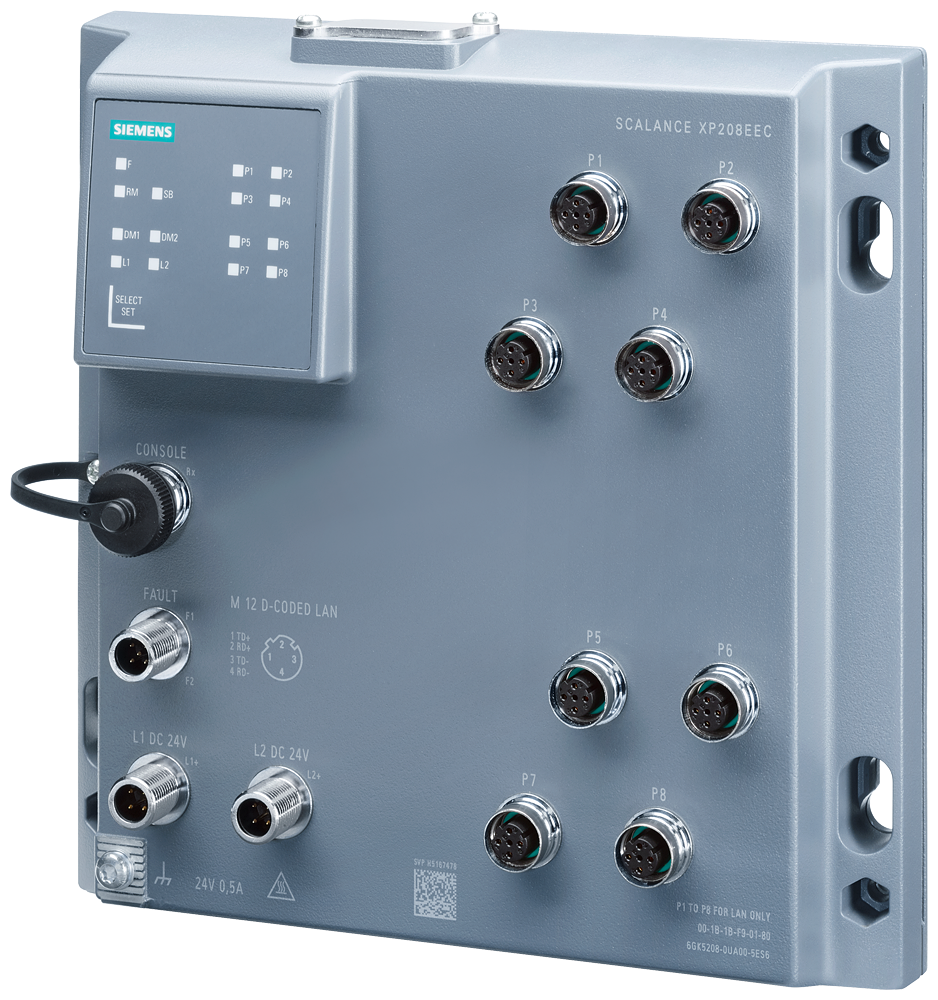 p_ik1_xx_2139p 6GK5208-0UA00-5ES6 SCALANCE XP208PoE EEC - Зображення 1