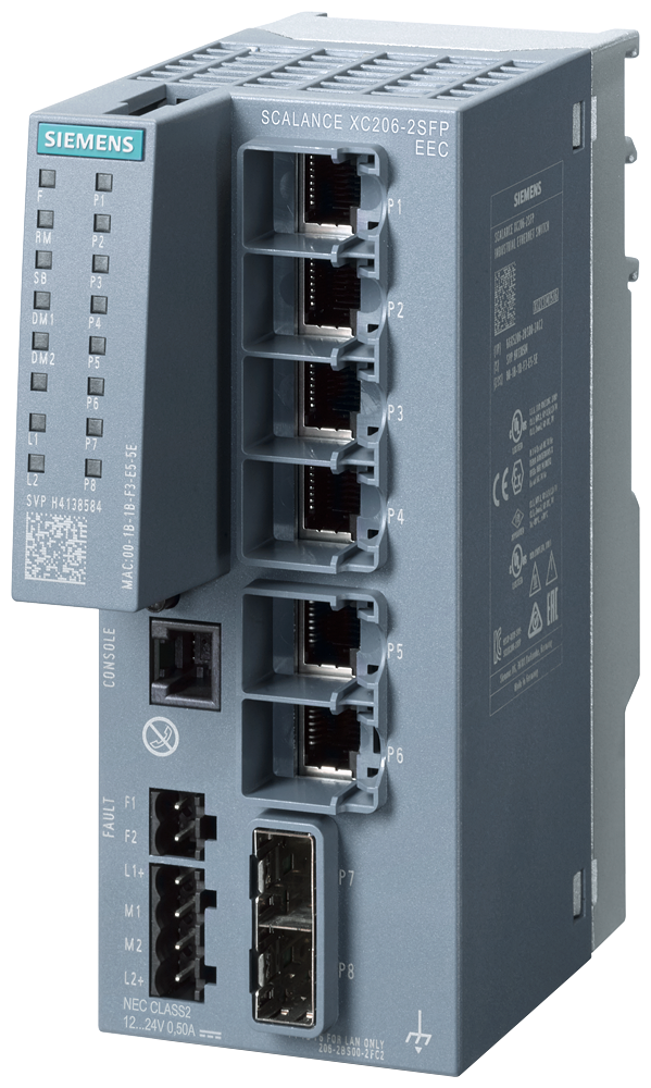 p_ik1_xx_2373p 6GK5206-2BS00-2FC2 SCALANCE XC206-2SFP EEC - Зображення 1