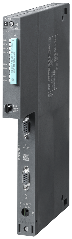 6ES7416-2XP07-0AB0  CPU 416-2, MPI, PROFIBUS, 8 MB