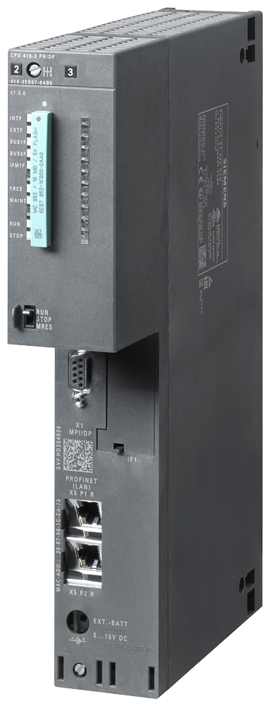 6AG1416-3ES07-7AB0 SIPLUS S7-400 CPU 416-3 PN/DP V7