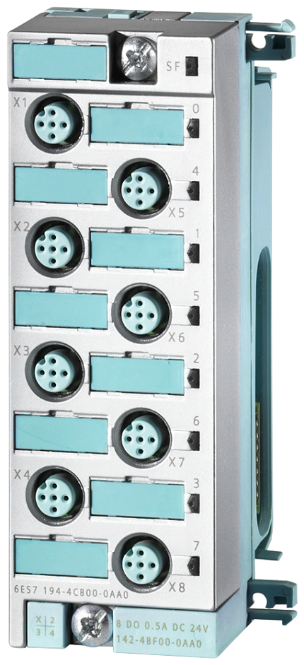 6ES7194-4CB00-0AA0  ET 200pro,CM IO 8 x M12