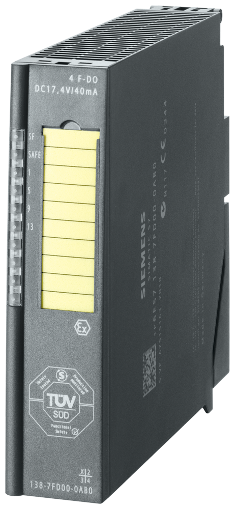 p_st7_xx_5256p 6ES7138-7FD00-0AB0 ET200ISP, 4F-DO 40MA EX, FAILSAFE - Зображення 1
