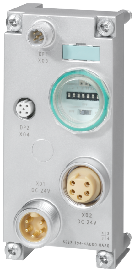 6ES7194-4AD00-0AA0 ET 200pro, CM IM DP M12 / 7/8
