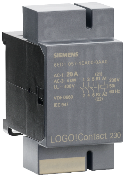 6ED1057-4EA00-0AA0 LOGO! Contact Mod., AC 230V,3NO/1NC