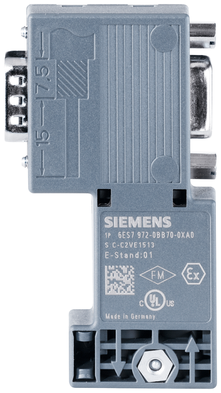 6AG1972-0BB70-7XA0 SIPLUS DP PB-Stecker PG-Buchse 9...