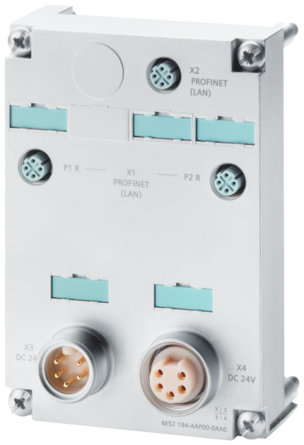 6ES7194-4AP00-0AA0 ET 200pro, CM CPU 2PN M12, 7/8