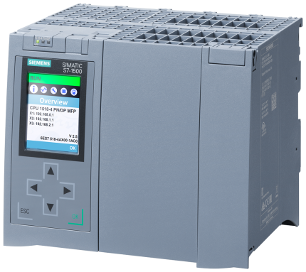 6AG1518-4AX00-4AC0 SIPLUS S7-1500 CPU 1518-4 PN/DP MFP