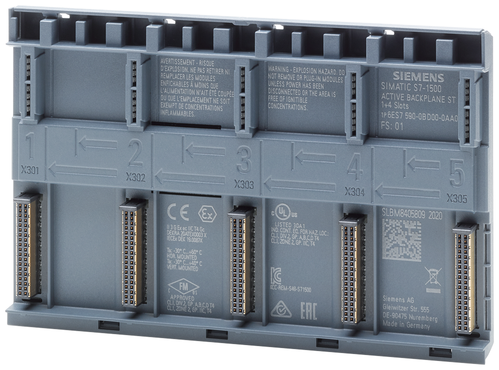 p_st7_xx_8757p 6ES7590-0BD00-0AA0 SIMATIC S7-1500 active backplane... - Зображення 1