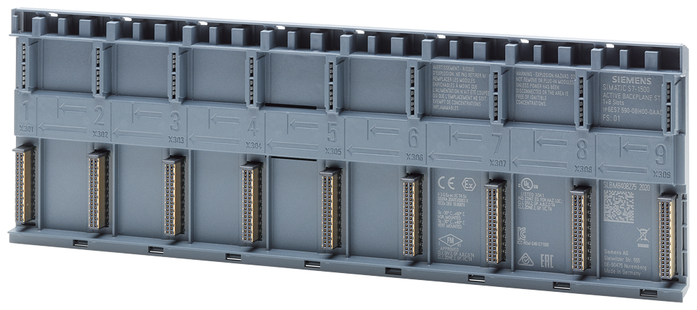 p_st7_xx_8759p 6ES7590-0BH00-0AA0 SIMATIC S7-1500 act. backplane /... - Зображення 1