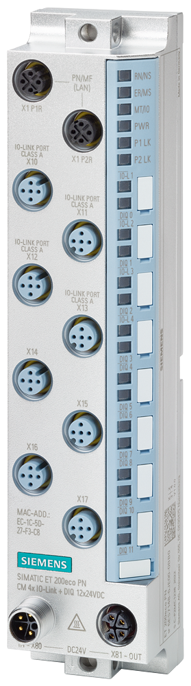 6ES7148-6JJ00-0BB0 ET 200eco PN, CM 8x IO-Link, M12-L