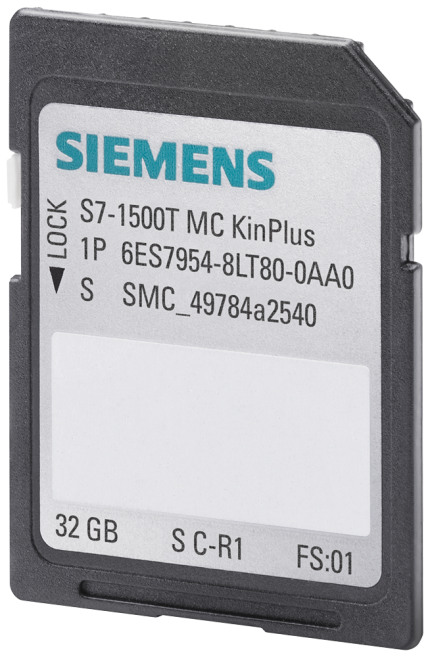 6ES7954-8LT80-0AA0  Memory Card S7-1500T MC KinPlus ...