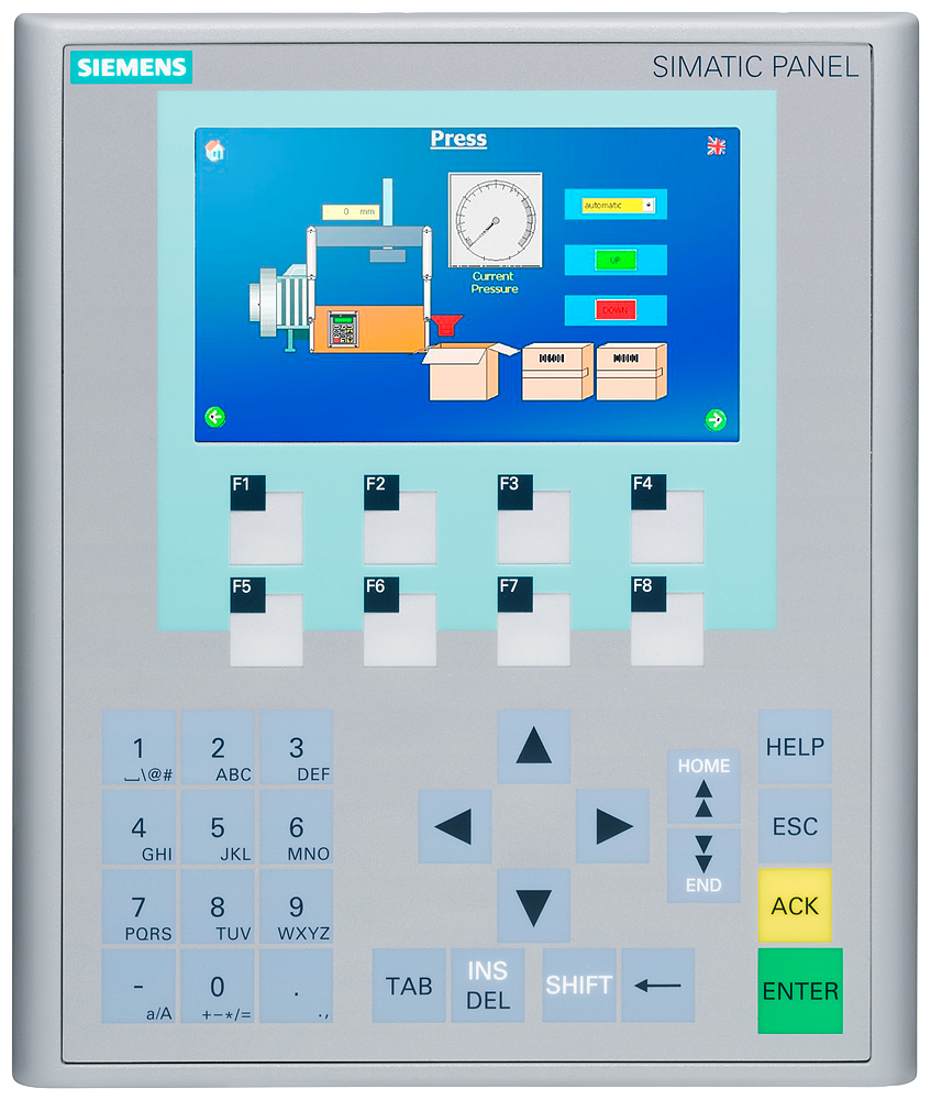 p_st8_xx_1677p 6AV6647-0AJ11-3AX1 SIMATIC HMI KP400 Basic Color PN - Зображення 1