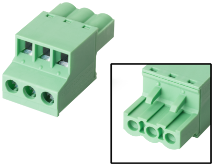 6AV6881-0AE10-0CB0 Connector, female, 3-pin, type 4