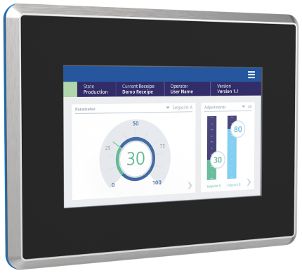 6AV2128-3GB70-0AX0 SIMATIC HMI MTP700 Hygienic Neutral