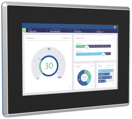 6AV2128-3KB70-0AX0  SIMATIC HMI MTP1000 Hygienic Neu...