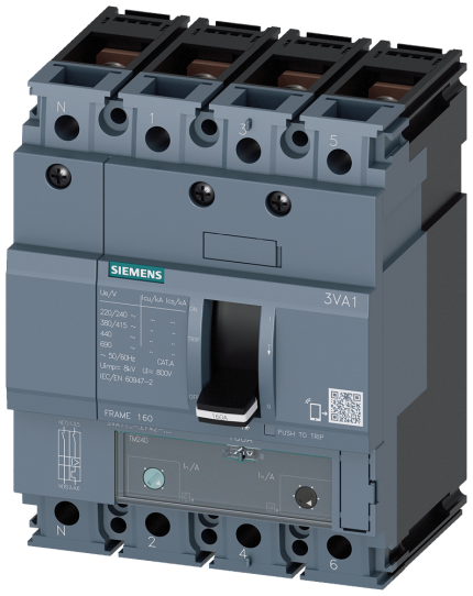 3VA1132-3EF42-0AA0  MCCB_IEC_FS160_32A_4P_25KA_TM_ ATAM