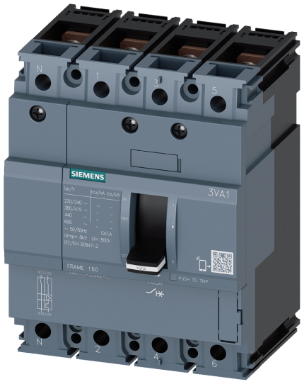 3VA1132-4ED42-0AA0  MCCB_IEC_FS160_32A_4P_36KA_TM_ FTFM