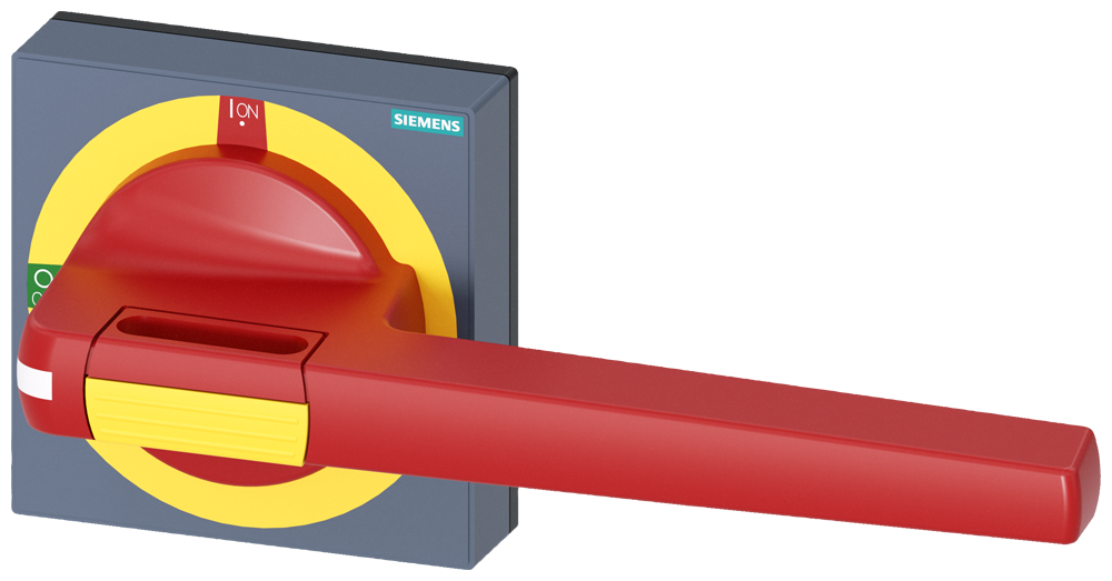 G_I202_XX_32658P 8UD1861-4AD05 HANDLE WITH MASKING PLATE, E-STOP - Зображення 1