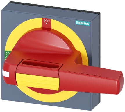 8UD1841-2AF05  HANDLE WITH MASKING PLATE, E-STOP