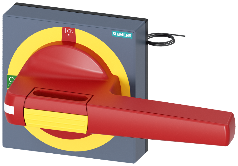 G_I202_XX_32709P 8UD1851-3CF05 HANDLE WITH MASKING PLATE, E-STOP - Зображення 1