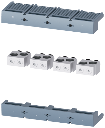 3VA9504-0JB23 CIRCULAR CONDUCTOR TERMINAL 4 PCS.