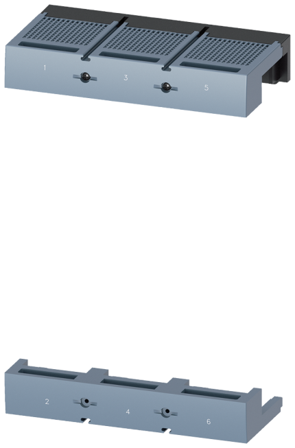 3VA9601-0WD30  LUG TERMINAL COVER SHORT 3P 1PCS.