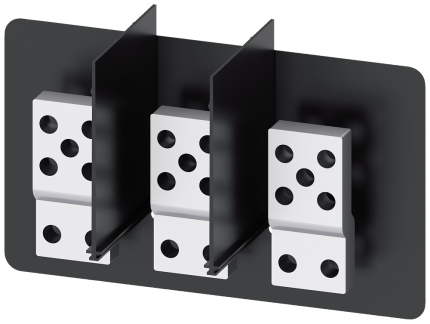 3VW9011-0AL77 Front_conn._bars_extended,_3pcs,...
