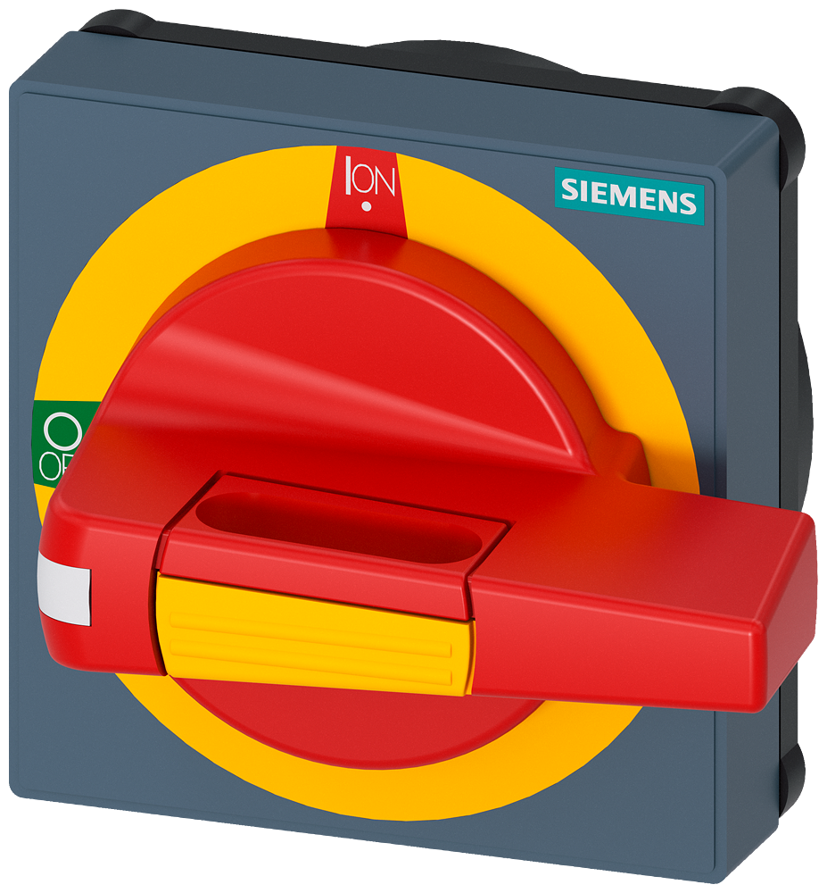 G_I202_XX_55470P 8UD1771-2CF05 HANDLE WITH MASKING PLATE, E-STOP - Зображення 1