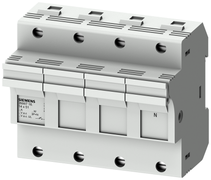 3NW7162 cylindrical fuse holder