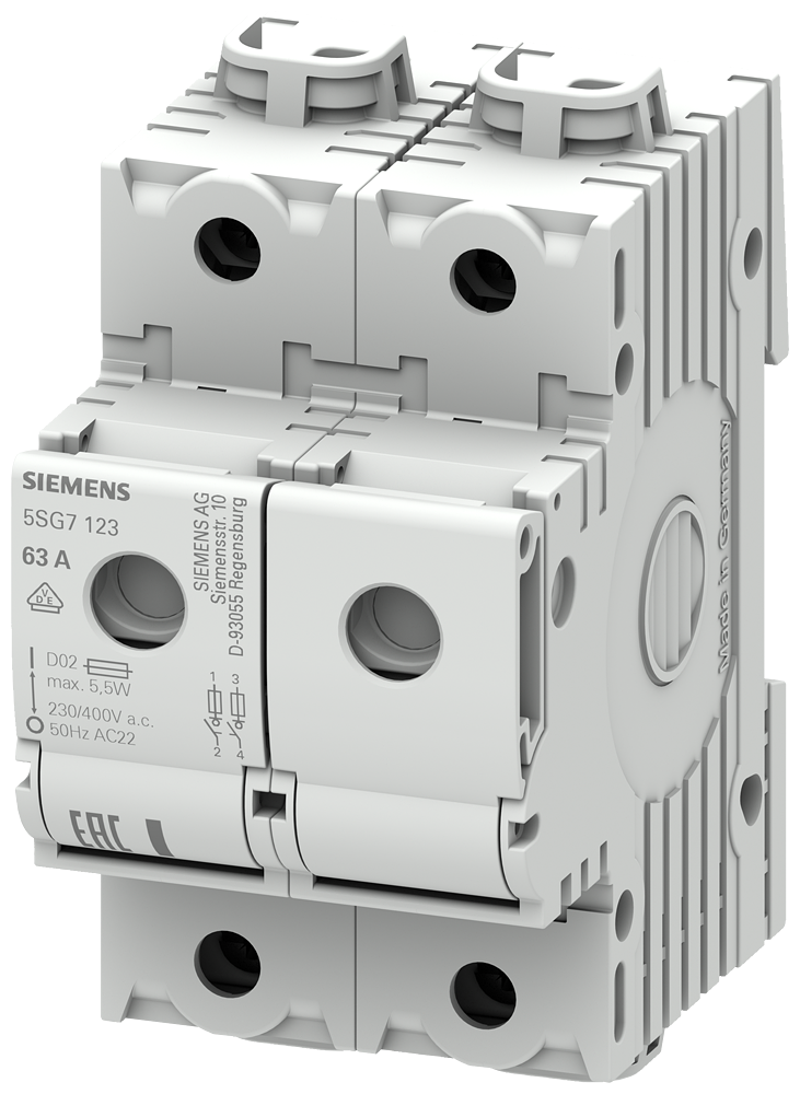 G_I202_XX_62922P 5SG7123 switch disconnector with fuse - Зображення 1