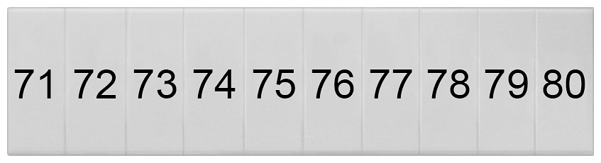 G_I202_XX_74638P 8WH8120-1AB75 LABELS, LONGIT.,71-80, S. 4 - Зображення 1