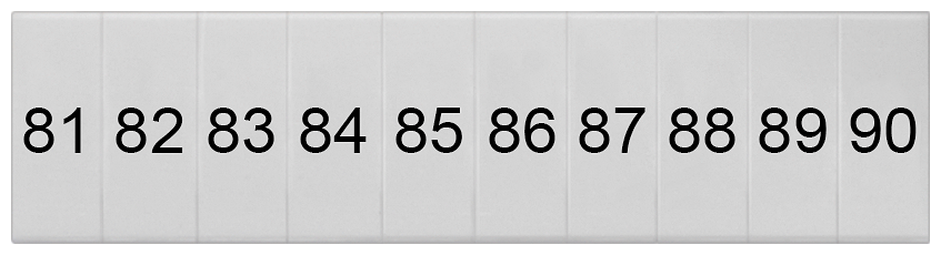 G_I202_XX_74639P 8WH8120-1AB85 LABELS, LONGIT.,81-90, S. 4 - Зображення 1