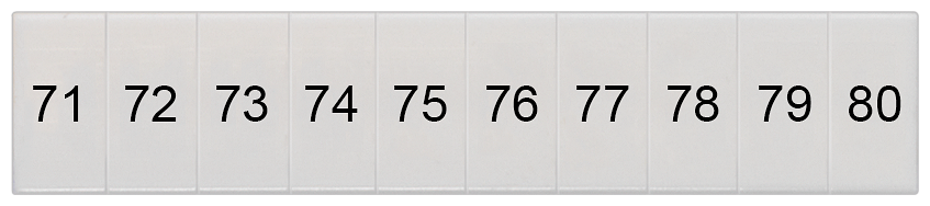 G_I202_XX_74647P 8WH8120-2AB75 LABELS, LONGIT.,71-80, S. 5 - Зображення 1