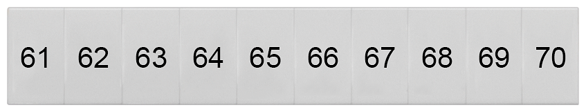 G_I202_XX_74656P 8WH8120-3AB65 LABELS, LONGIT.,61-70, S. 6 - Зображення 1