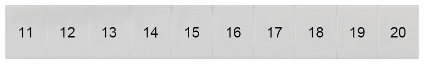 G_I202_XX_74662P 8WH8120-4AB15 LABELS, LONGIT.,11-20, S. 8 - Зображення 1